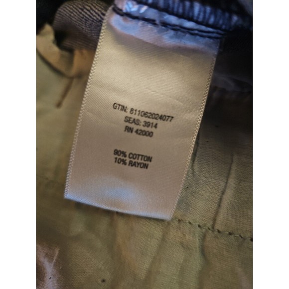 Adam Levine Denim Vest Womens SZ M Blue Solid Button up Sleeveless Y2K - Picture 5 of 5